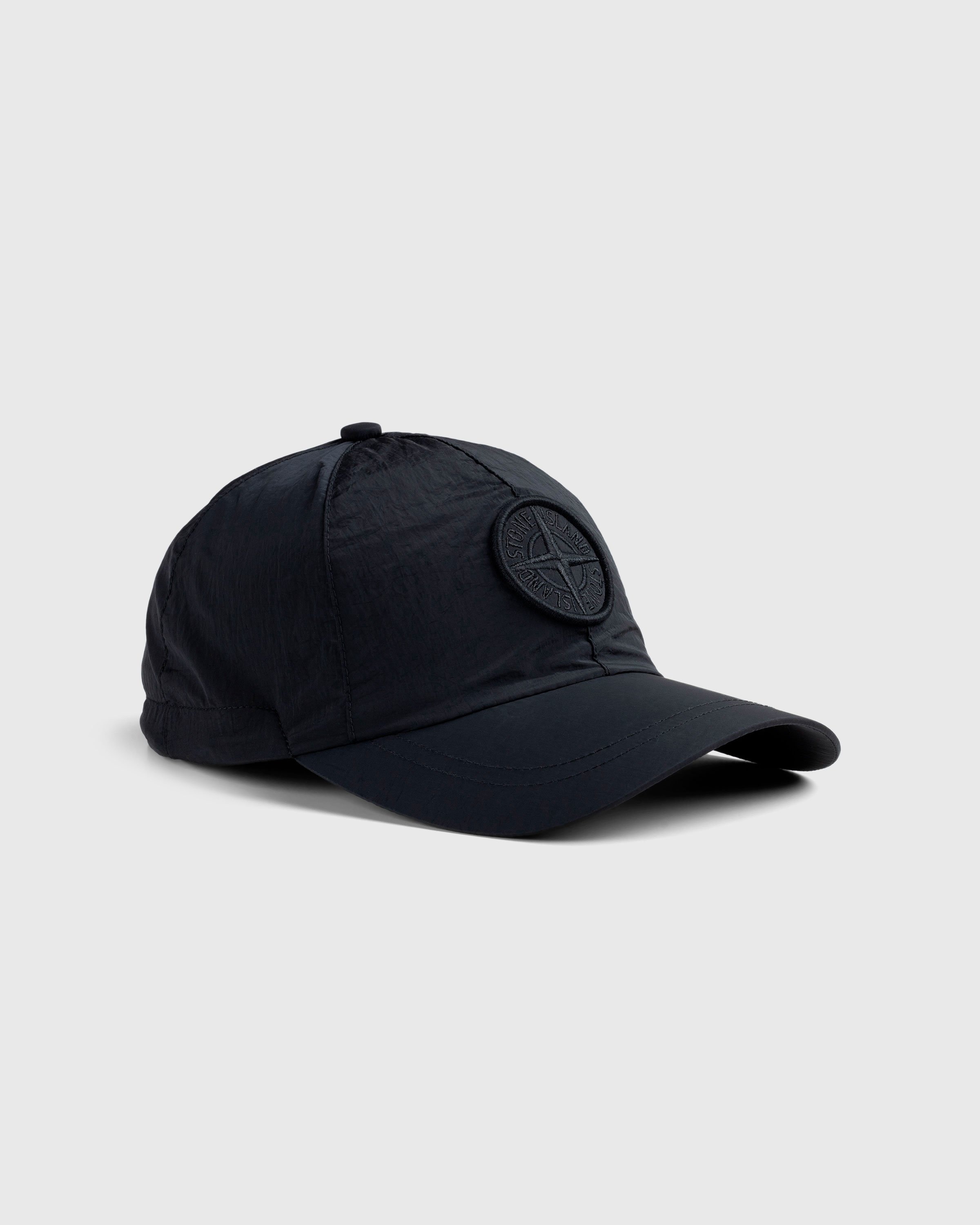Stone Island Six Panel Cap Black Highsnobiety Shop